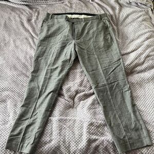 Lauren Ralph Lauren Classic Gray Glen Plaid Check Dress Pants 44x32 Men's XXL